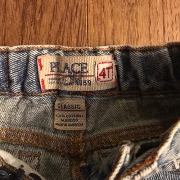 Two Place boys jeans, faded. 4 and 4T. - Picture 2 of 5
